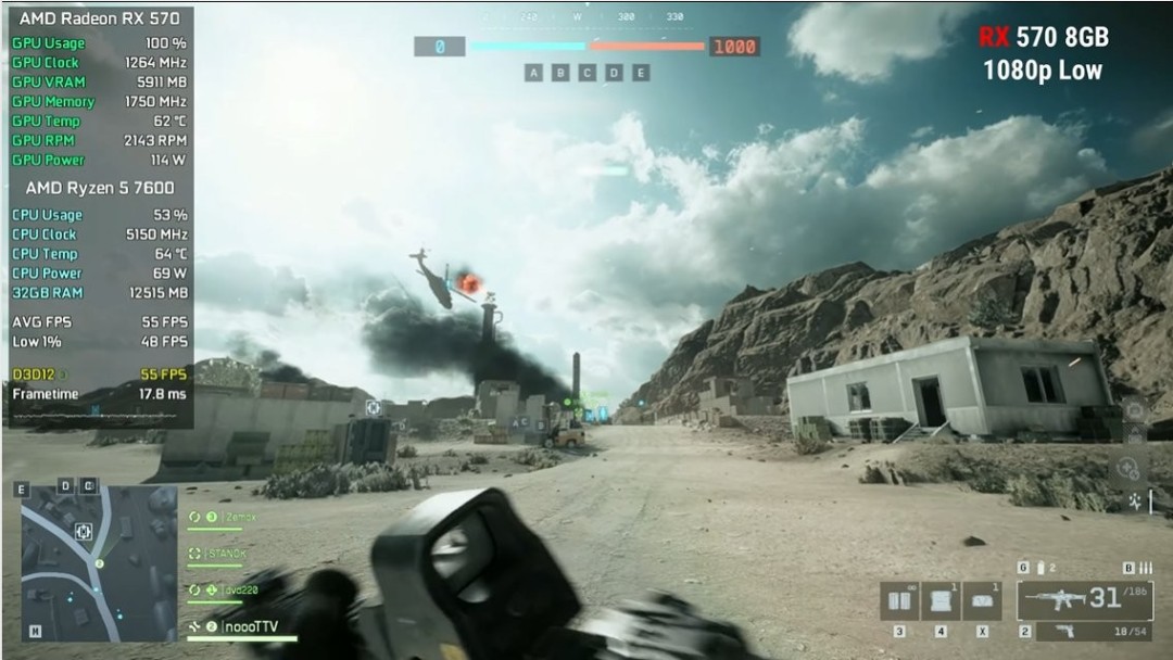 一帧能玩 三帧电竞！ 博主测试各主流显卡运行《战地6》帧数