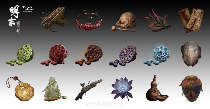 《明末：渊虚之羽》概念原画图公布！包含未登场角色