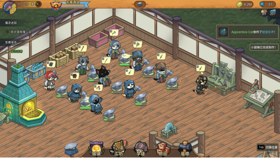 工坊里来了位猫师傅 休闲模拟经营游戏《喵喵工坊》Steam商店页面公开