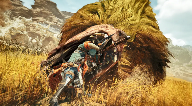 樱井政博一天就通关《怪物猎人：荒野 》善用操虫棍