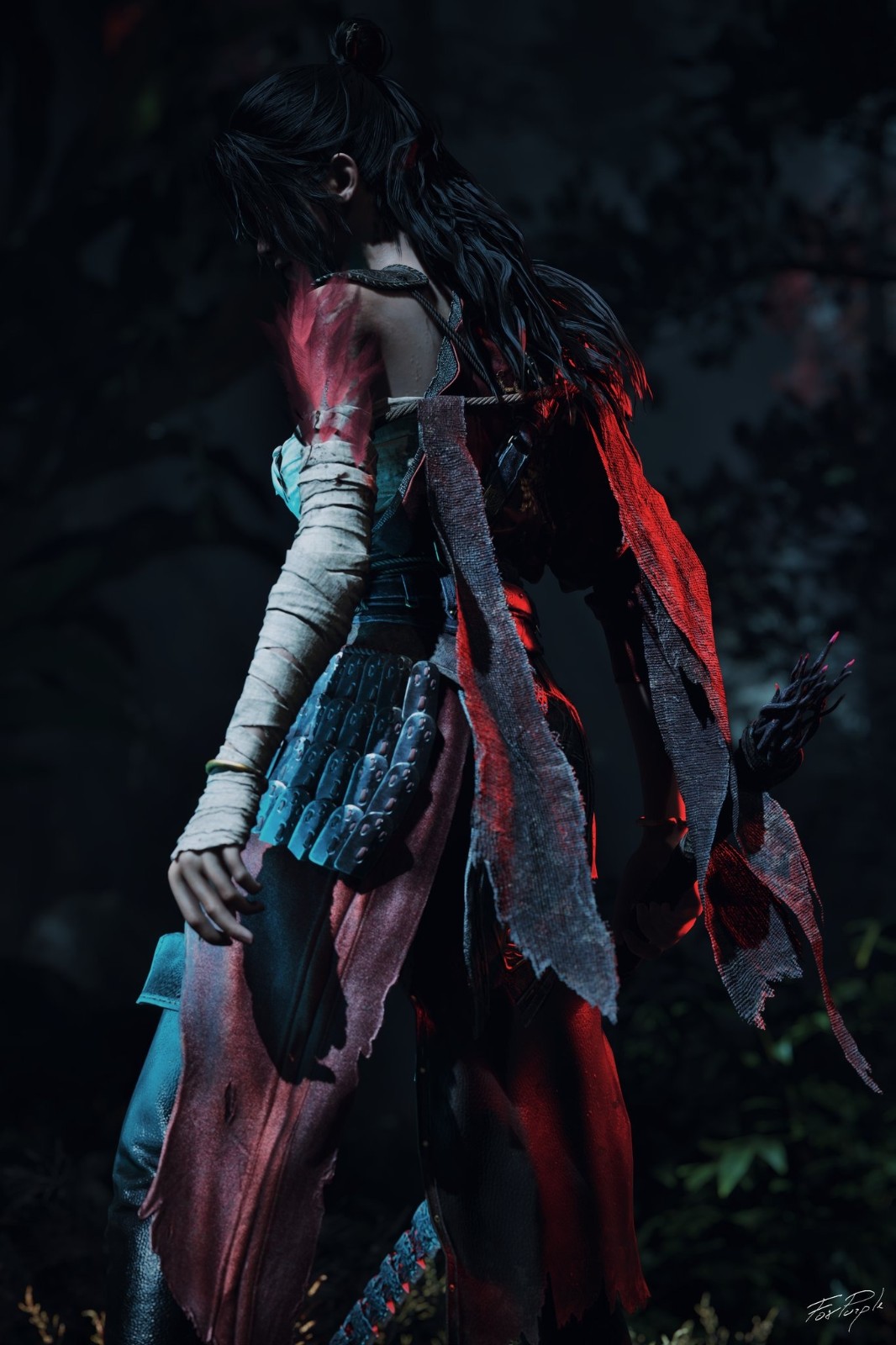 《明末：渊虚之羽》玩家精美截图 性感女主唯美风景