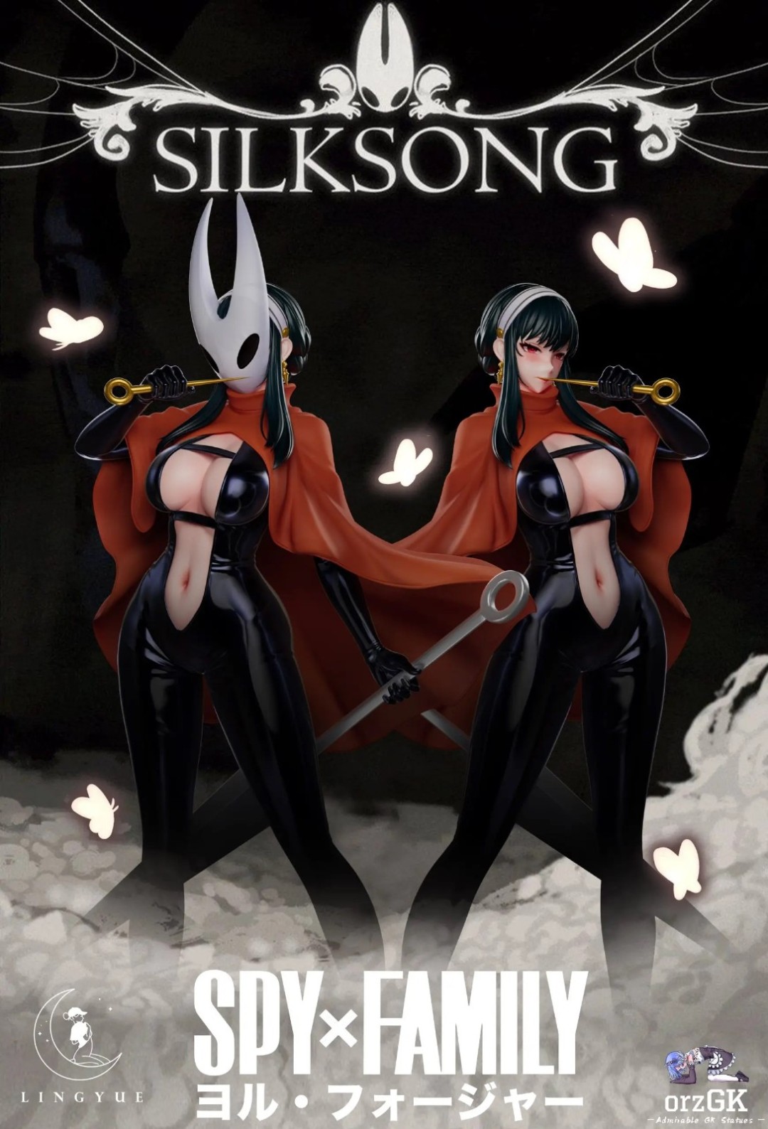 《空洞骑士：丝之歌》大黄蜂GK雕像 拟人化美女吸睛