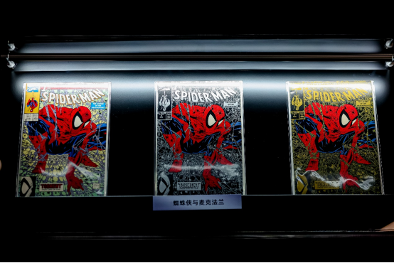 万智牌与蜘蛛侠的联动卡画展现已在上海开幕