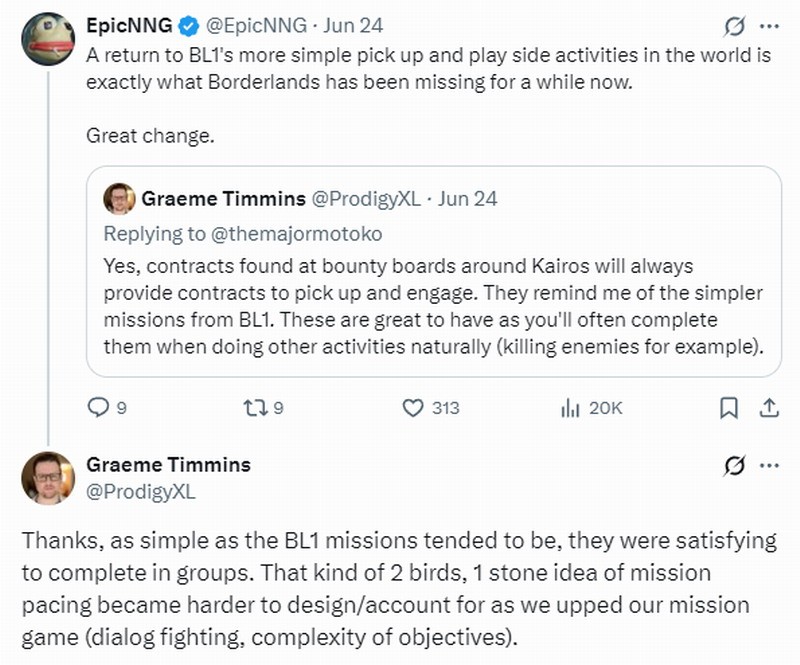 《无主之地4》将提供经典简单的随机任务 玩家会喜欢