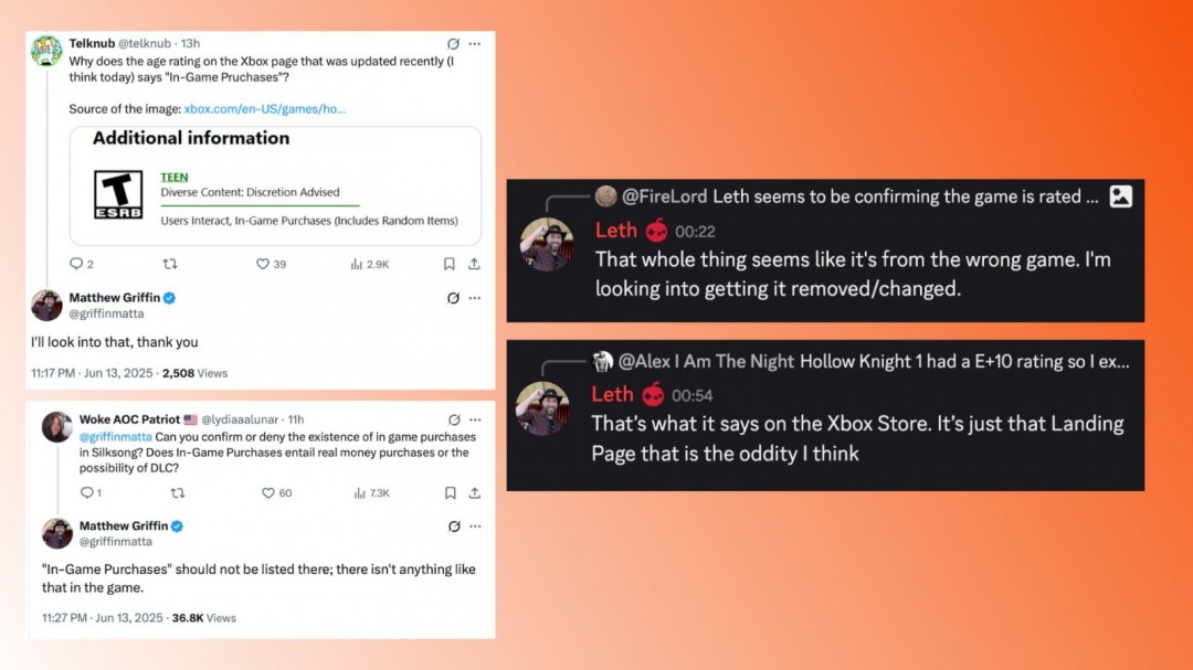 《空洞骑士：丝之歌》确认不包含内购 请玩家们不要紧张