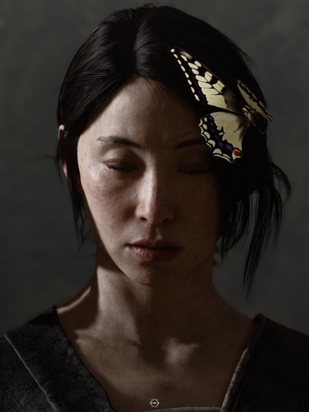 《羊蹄山之魂》女主笃美照 脸模转发并表示满意