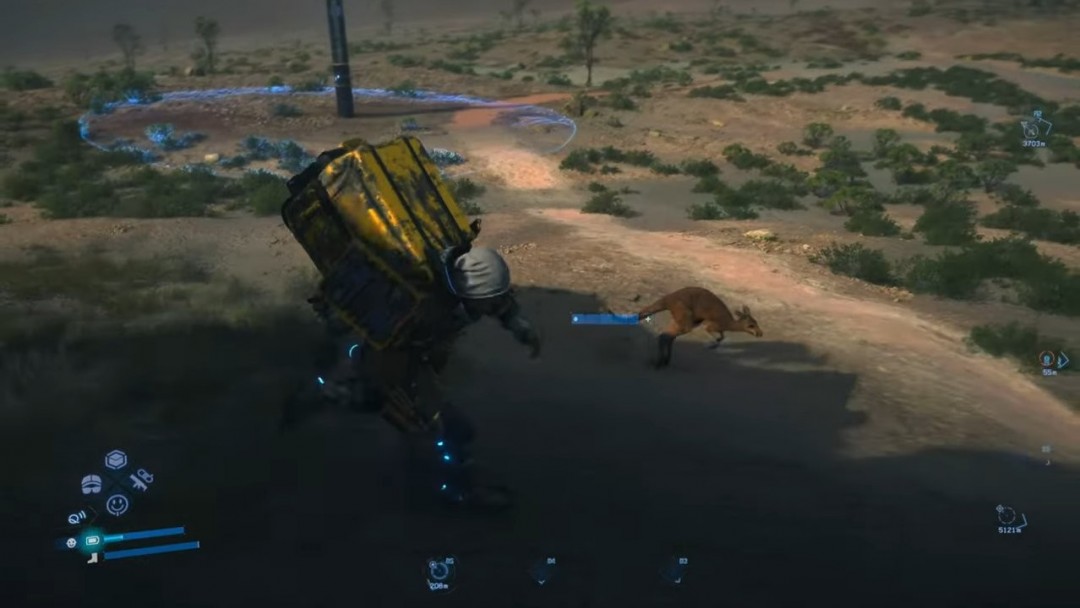 在土澳和袋鼠赛跑 《死亡搁浅2》中的野生动物生态