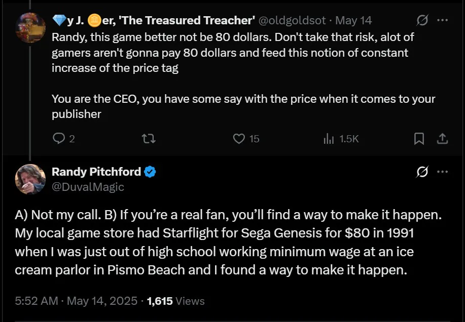 《无主之地4》总监：如果你是真粉丝 80美元也会买