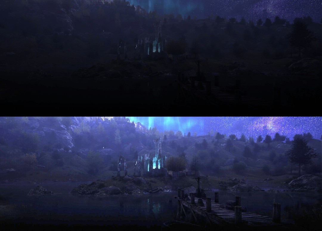 粉丝复原《上古卷轴4：重制版》泄露图 画面很出色