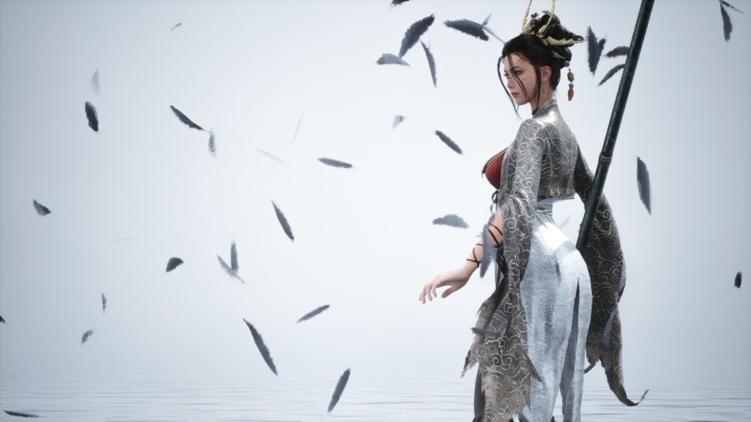 《明末：渊虚之羽》游戏摄影美图 绝美女主靓丽风景