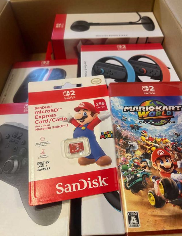 日本玩家老妈抽签Switch 2未中 一怒之下把所有周边全买齐