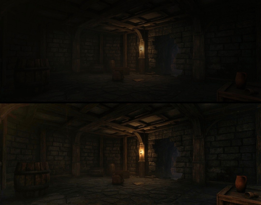 粉丝复原《上古卷轴4：重制版》泄露图 画面很出色