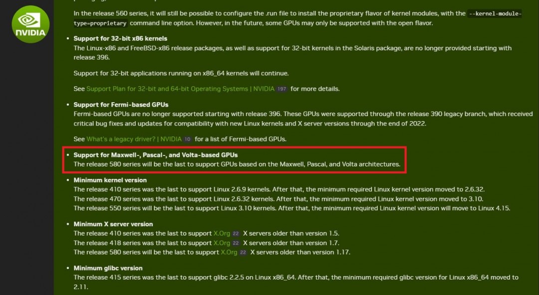 坏了！英伟达确认GTX 700、900和1000GPU即将停止驱动更新
