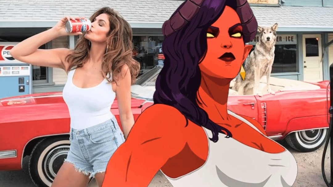 《超英派遣中心》恶魔妹灵感是真人 体型结合著名网红