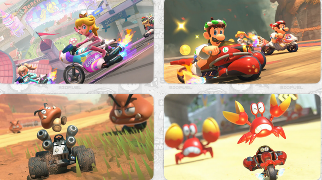 《马里奥赛车：世界》换装仅限主要角色 栗子奶牛君等无法换