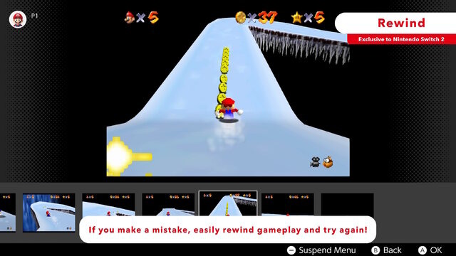 Switch 2《N64收藏》新情报 追加三大实用功能