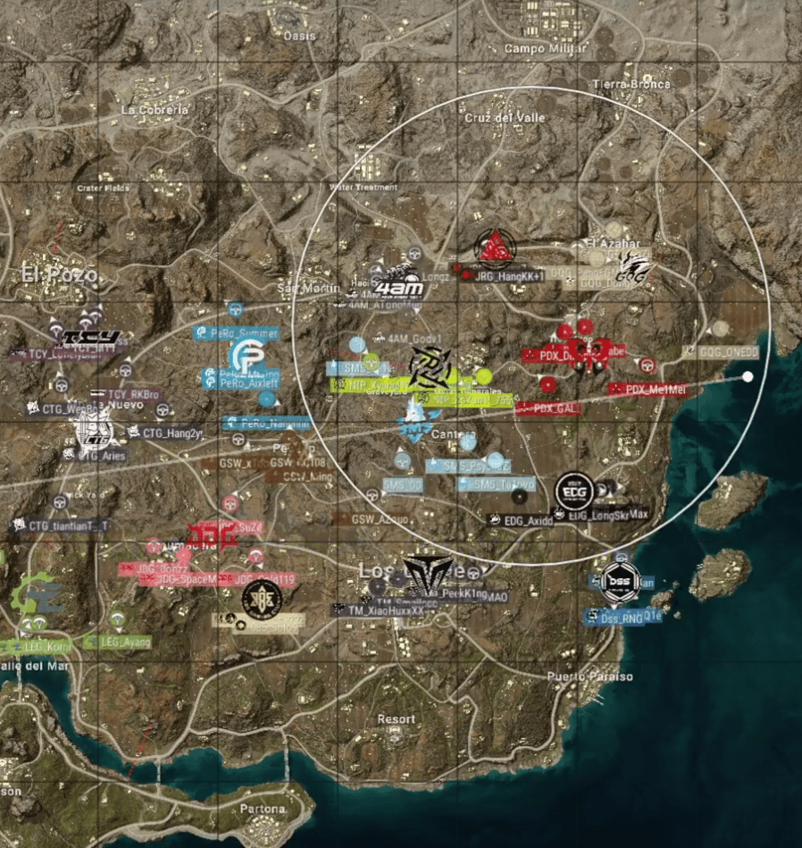 《PUBG》EWC预选赛小组赛第一轮：TCY强势表现领跑