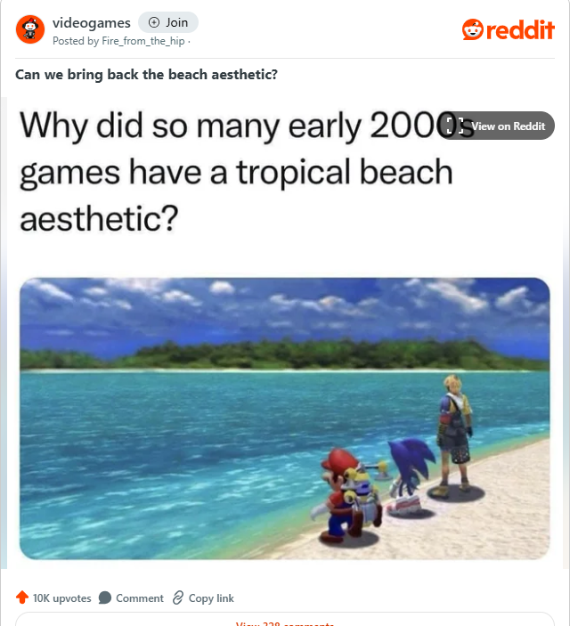 玩家热议千禧年多款南国风情游戏 背后原因无责任推测