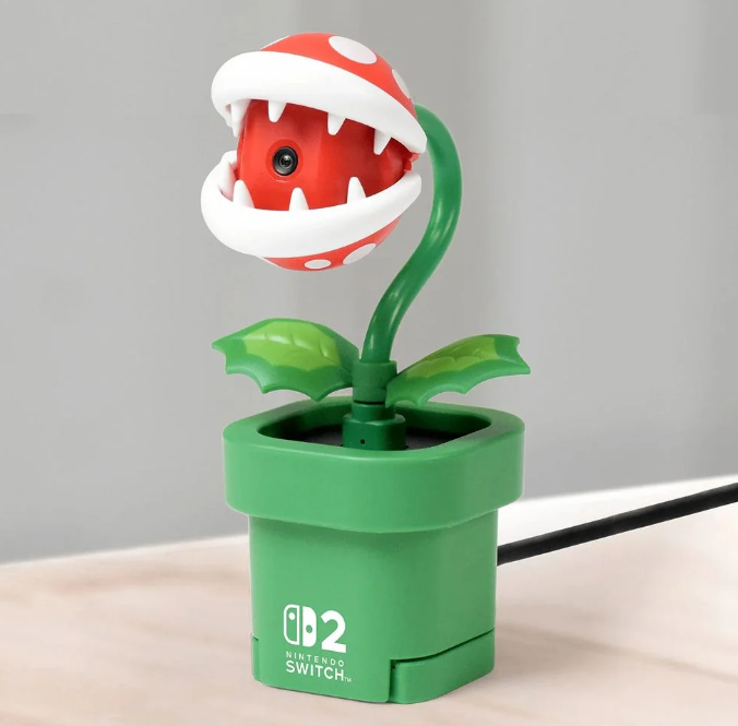 主机未发周边先行 Switch 2食人花摄像头公开好评