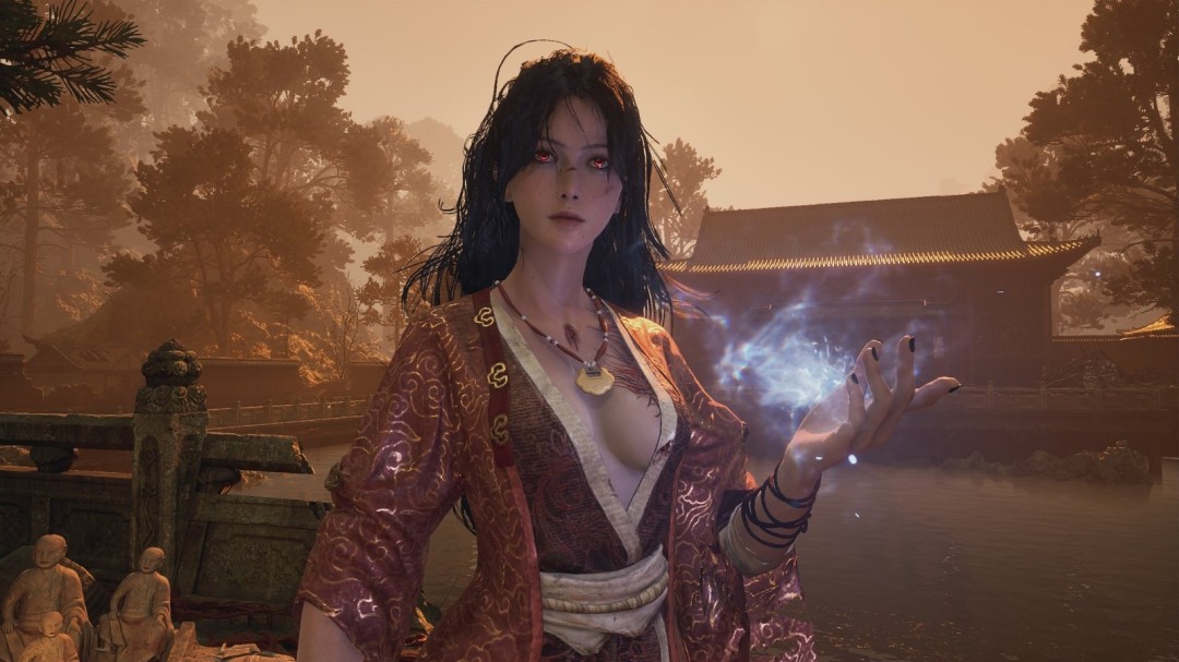 《明末：渊虚之羽》游戏摄影美图 绝美女主靓丽风景