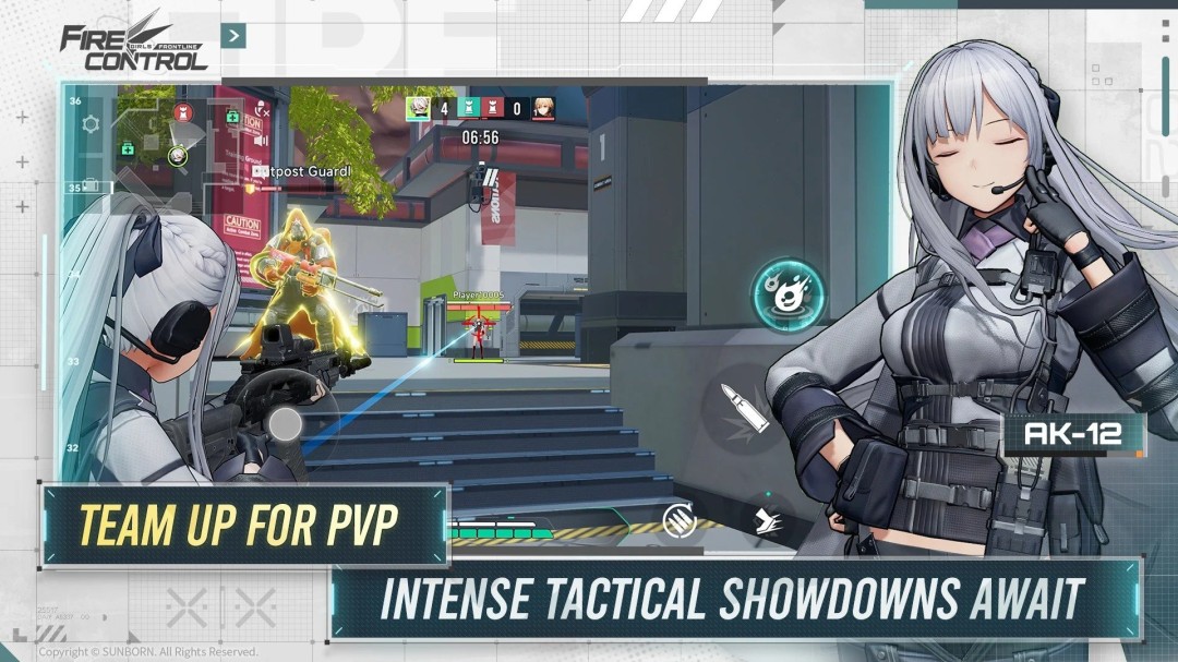 少前TPS新作《少女前线:火力控制》 泰国地区抢先测试