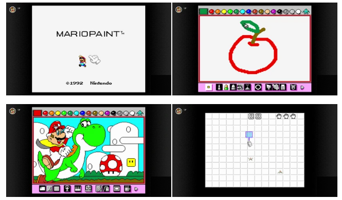 经典名作《马里奥绘图》加入SFC古典收藏 追加鼠标操作