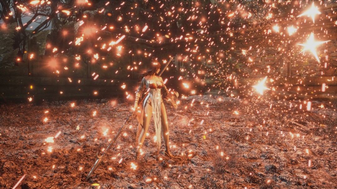 《明末：渊虚之羽》新图 女主无常远眺神秘村落