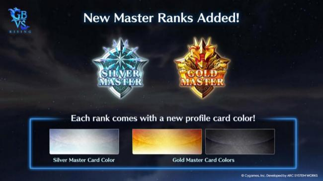 《Granblue Fantasy Versus: Rising》版本更新于10月15日上线