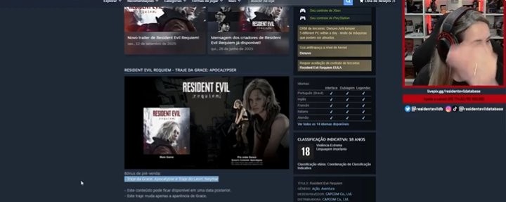 又上当了？ 巴西博主直播辟谣《生化危机9》豪华版里昂皮肤