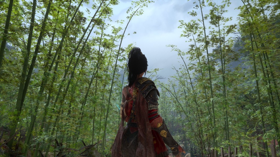 《明末》官推高强度转发玩家截图：场景唯美女主好看！