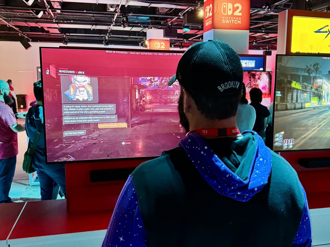 《巫师3》NS版几乎不赚钱 《赛博朋克2077》Switch 2版截图 