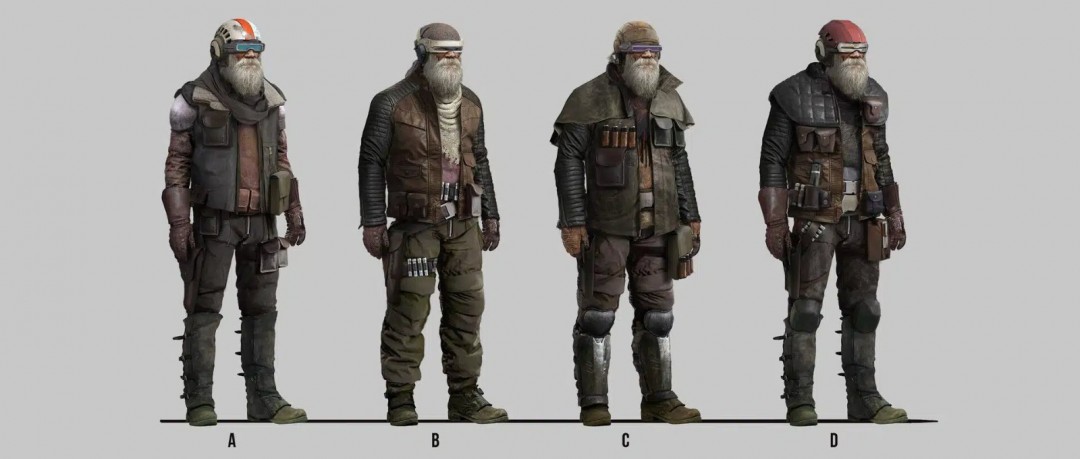 《星球大战：日蚀》概念图泄露 角色设计初窥