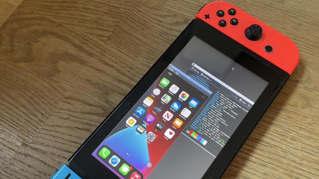 全球最卡iPhone诞生：开发者将iOS移植到初代Switch