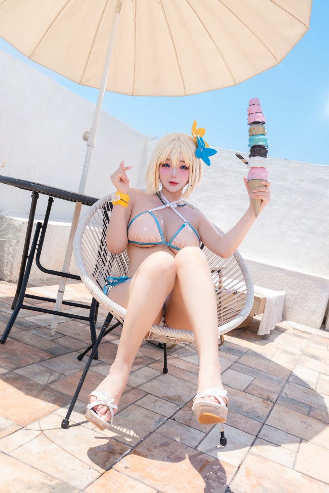 《剑星》体模尹雪花绝美新照 有“大”细节！