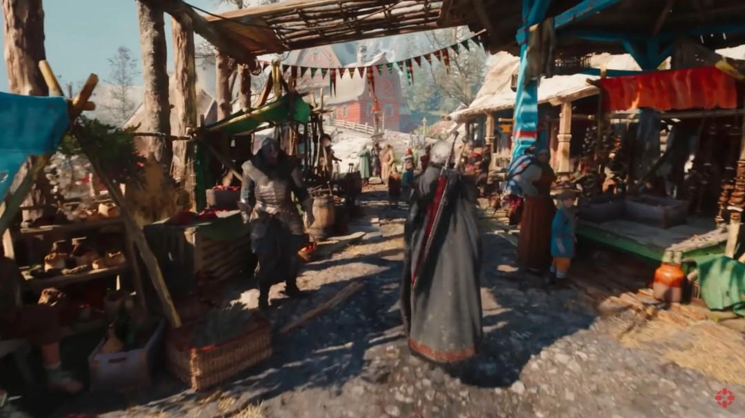 《巫师4》NPC栩栩如生 他们对希里的反应各不相同