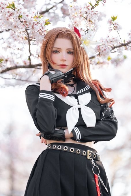 还原度极高！ 阿什莉体模cos《最终幻想7》爱丽丝