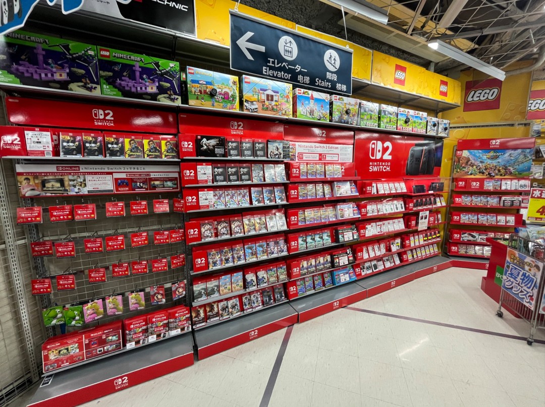 任天堂允许日本零售商在Switch 2上获取更高的利润率