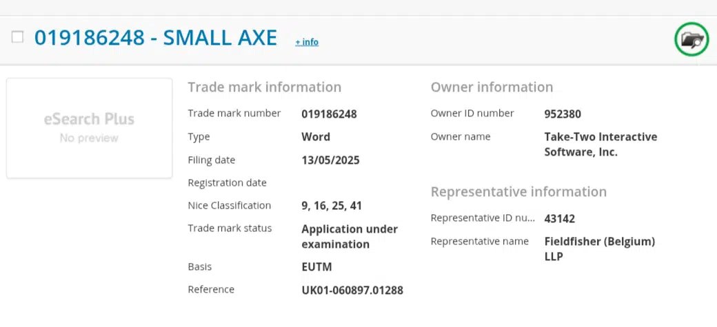 Take-Two注册新商标 或为《GTA6》外新项目