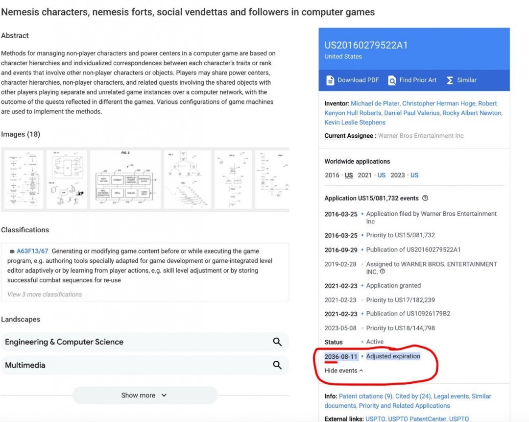 复仇女神系统坐大牢！将被华纳拥有到2036年