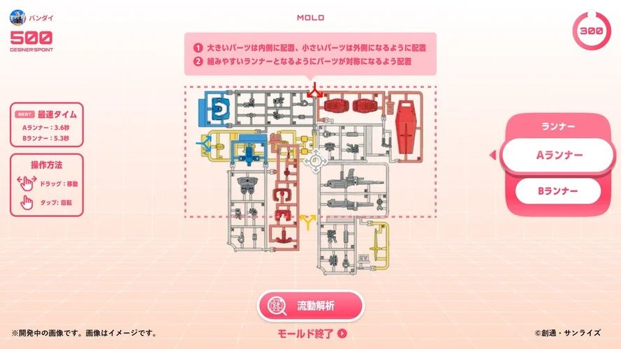 万代静冈新地标 未组装