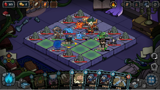 在回合制战棋中玩转元素反应！卡牌roguelike战棋游戏《黑夜轮回》试玩demo上线！