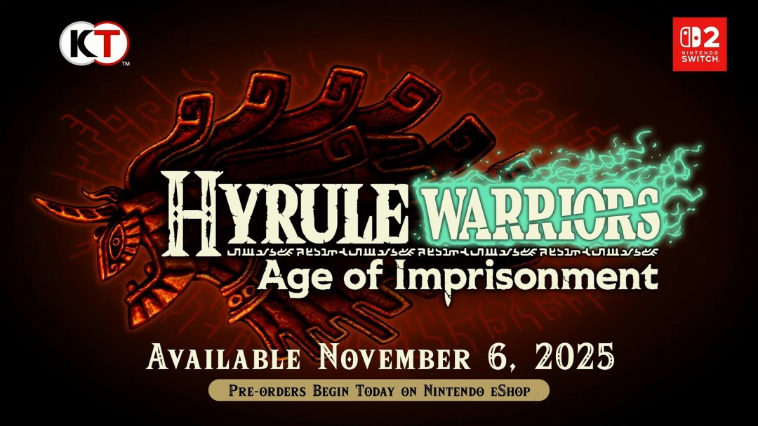 《塞尔达无双：封印战记》11月6日登陆Switch 2平台