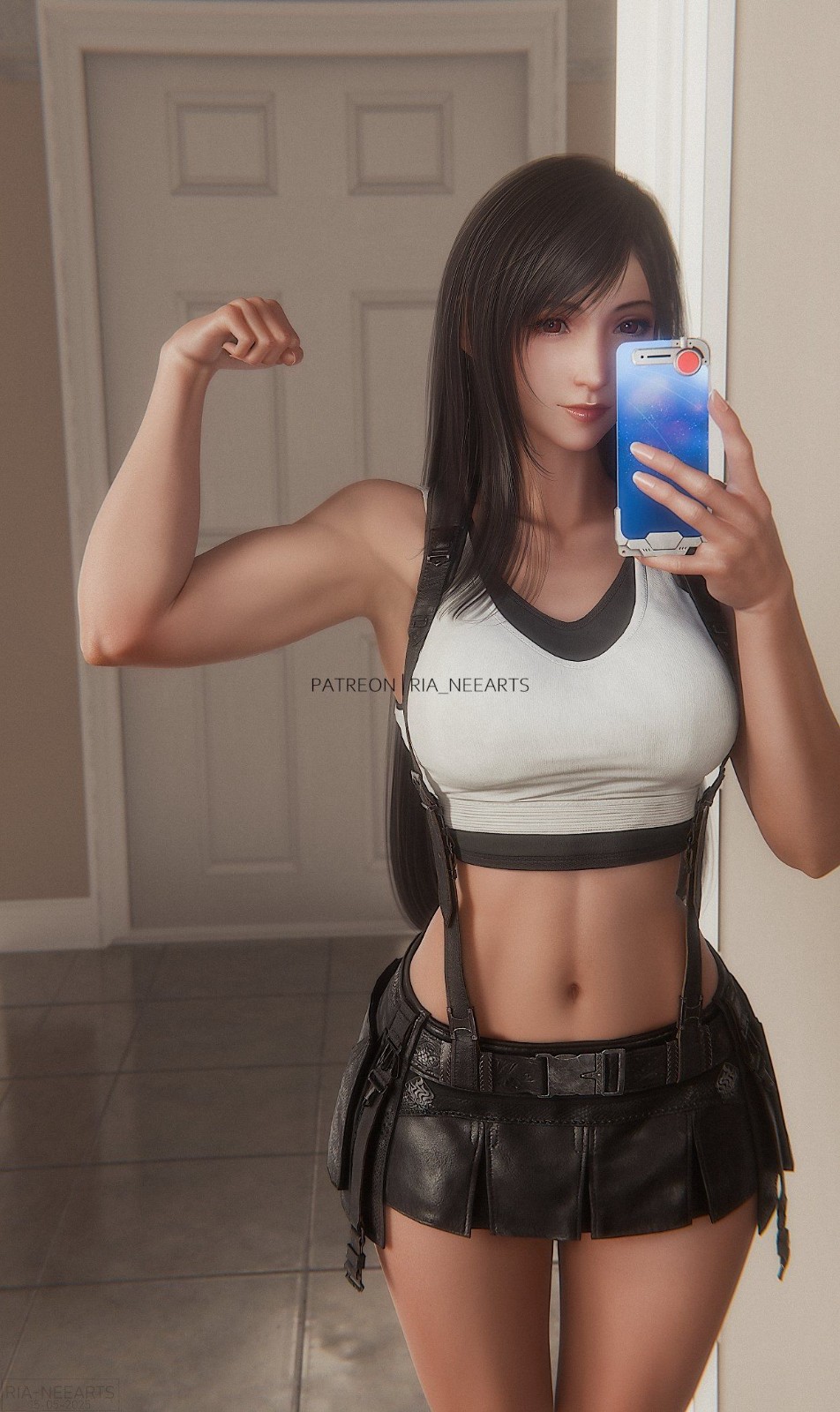 伊芙和蒂法3D美图：服装互换无违和感 身材都完美