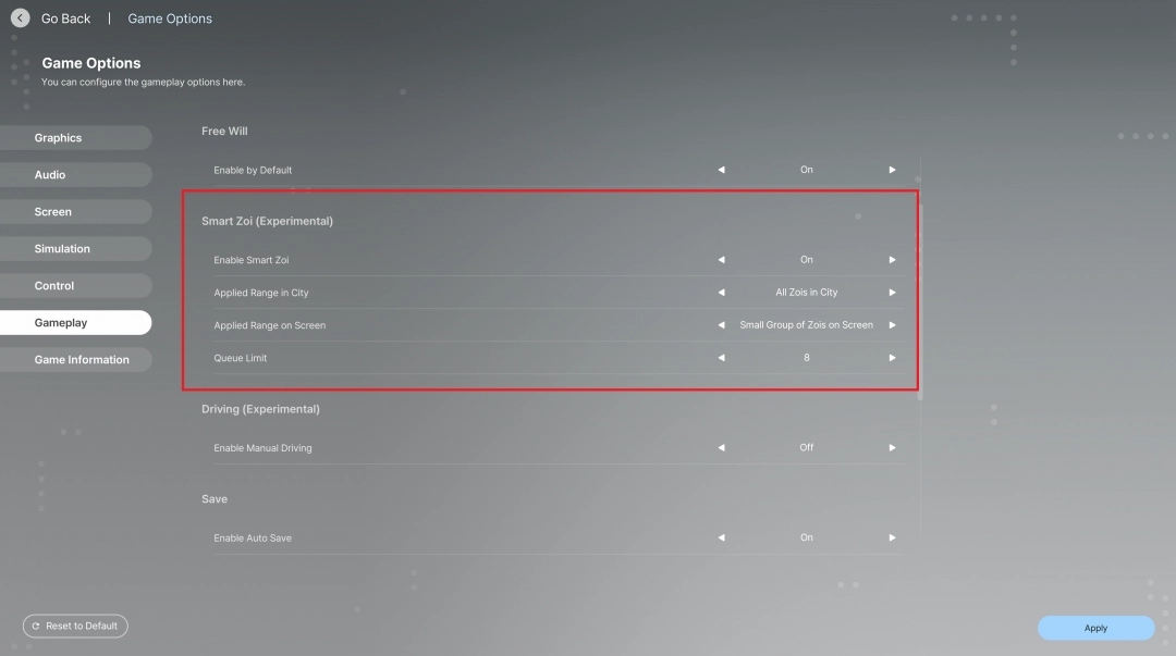《inZOI(云族裔)》智能ZOI配置需求公布 最低需3060