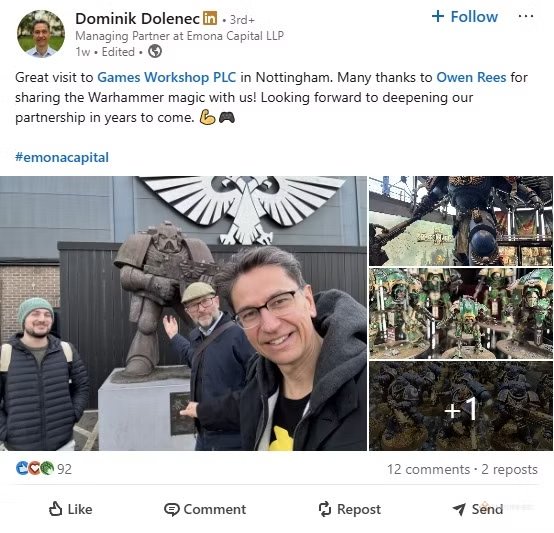 投资方发贴暗示《战锤40K：战争黎明4》或已在开发中