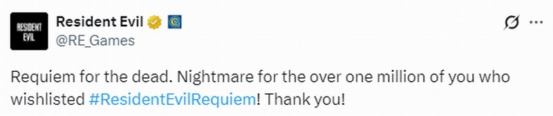 《生化危机9》愿望单数量突破100万 大家都想玩！