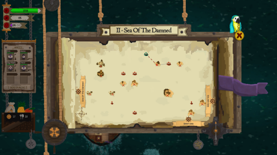 卡牌肉鸽海战游戏《赤海狂盗：卡牌远征》即将参加Steam Tiny Teams试玩节