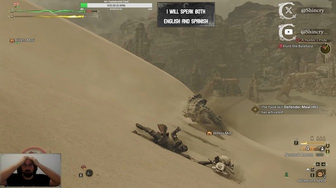 《怪猎：荒野》高玩挑战成功无受伤击杀白炽龙 自称生涯最难