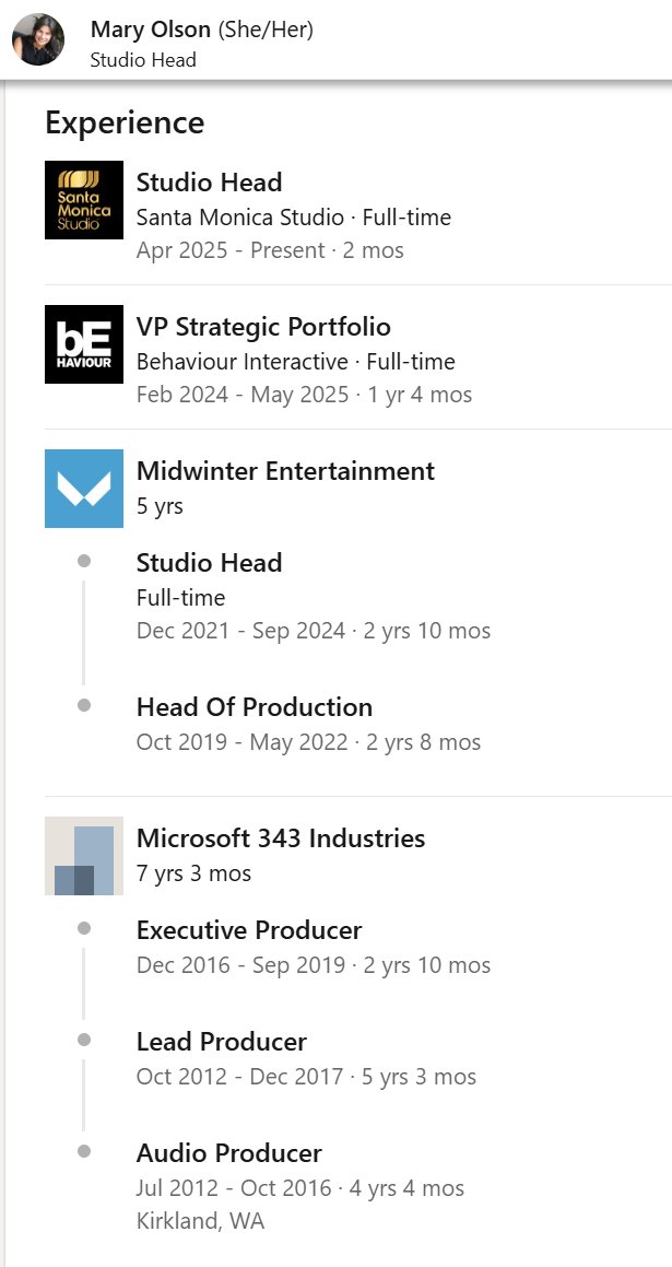 索尼圣莫尼卡工作室换帅：《光环：无限》制作人加盟