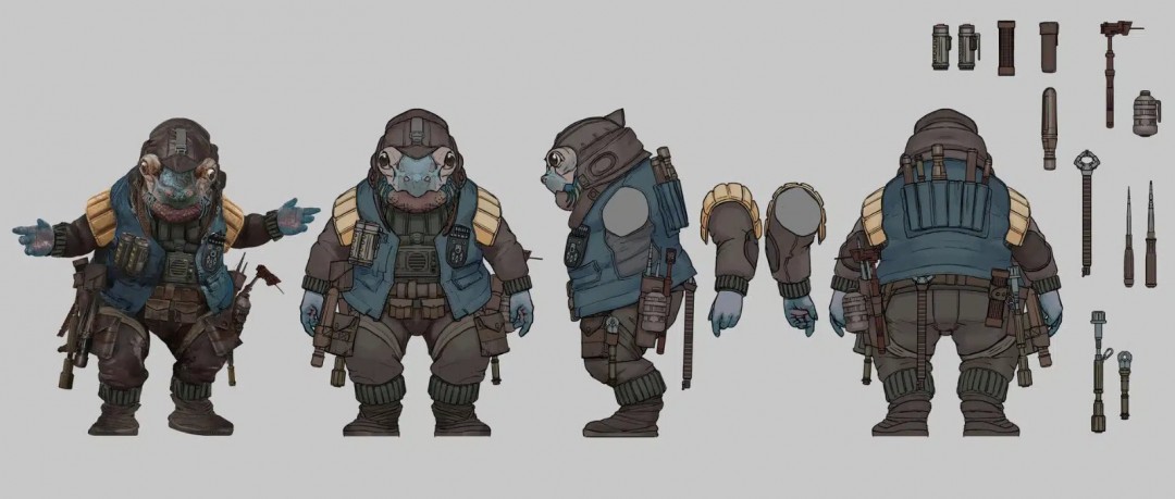 《星球大战：日蚀》概念图泄露 角色设计初窥